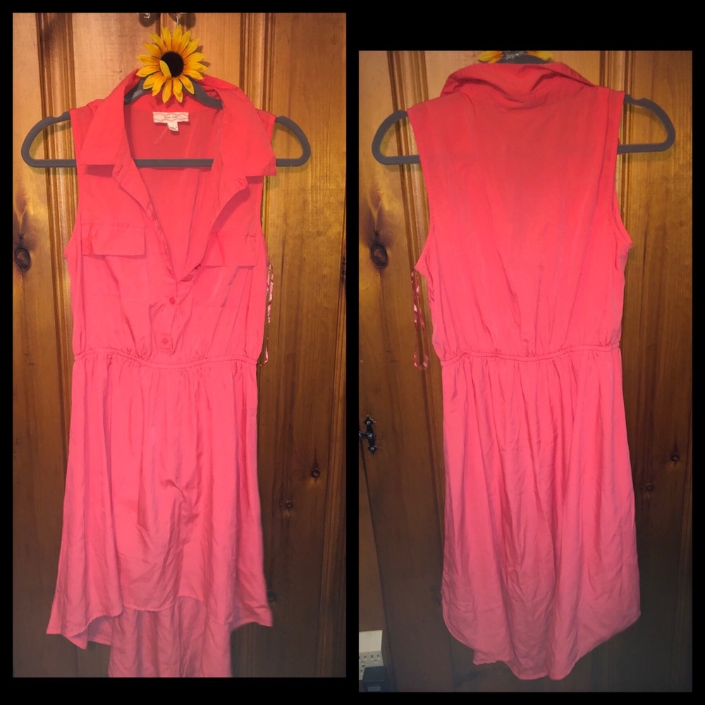 Coral dress